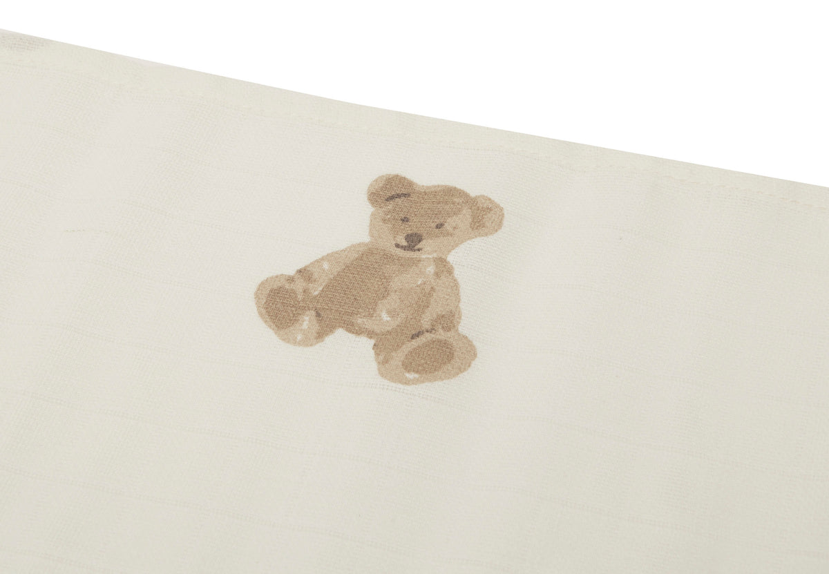 Jollein | Hydrofiele doek small teddy bear 3st.