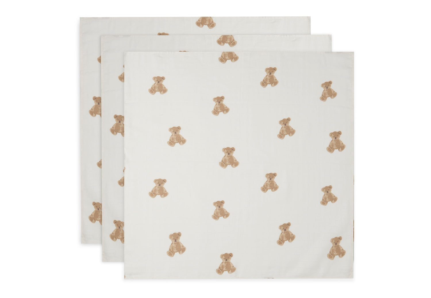 Jollein | Hydrofiele doek small teddy bear 3st.