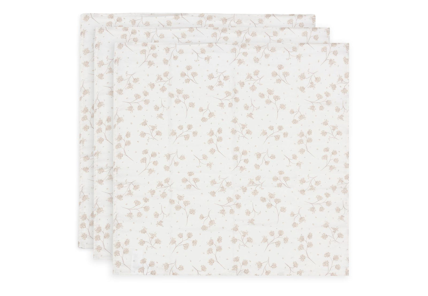 Jollein | Hydrofiele doek 70x70cm leafy dreams 3st.