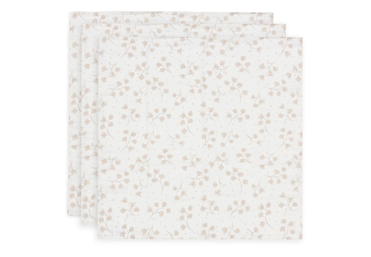 Jollein | Hydrofiele doek 70x70cm leafy dreams 3st.