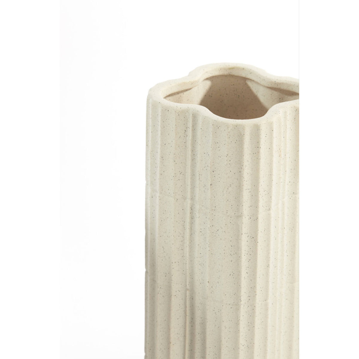 Light & Living | Vaas Castor 15x35cm ecru