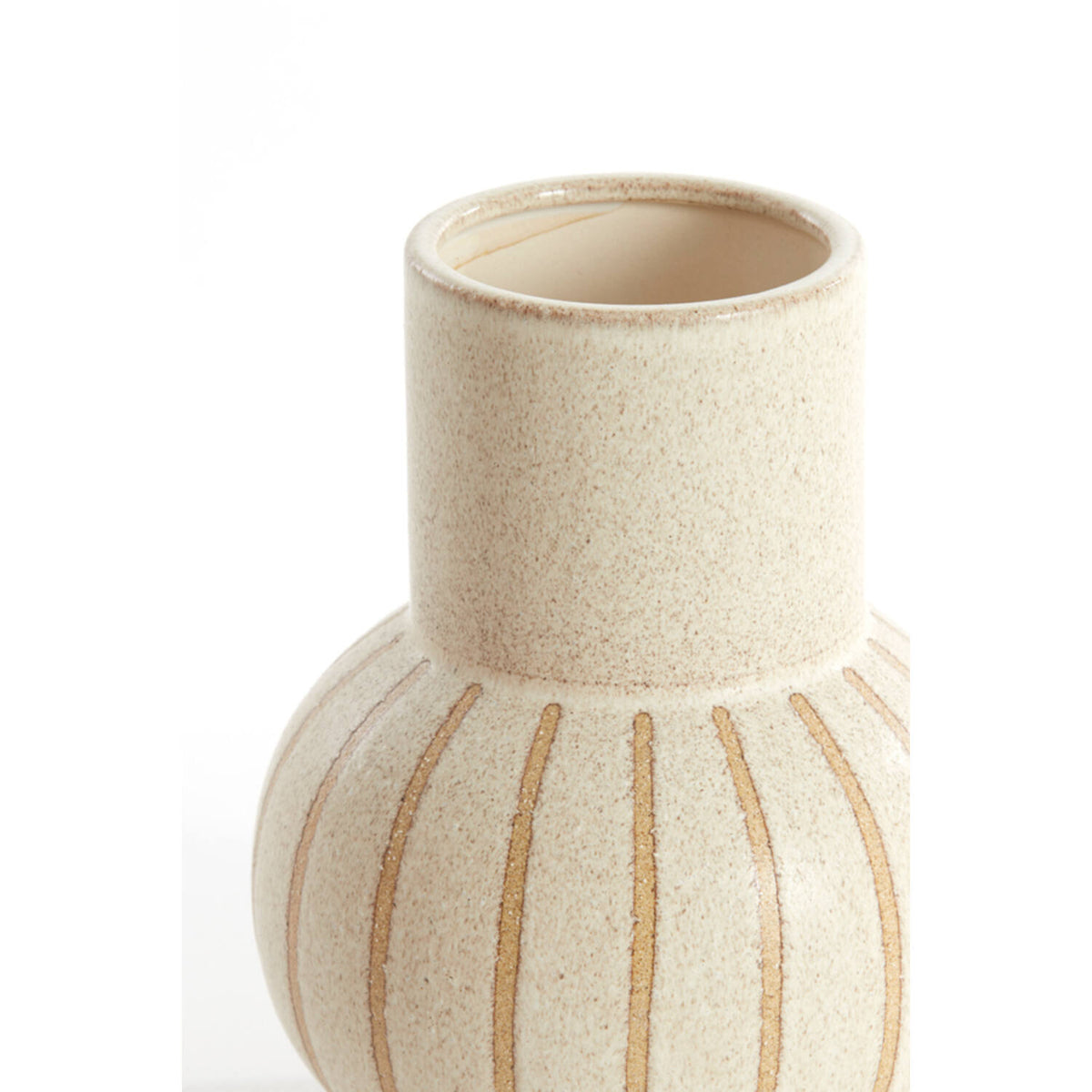 Light & Living | Vaas Ulloa 19x25cm zand/bruin