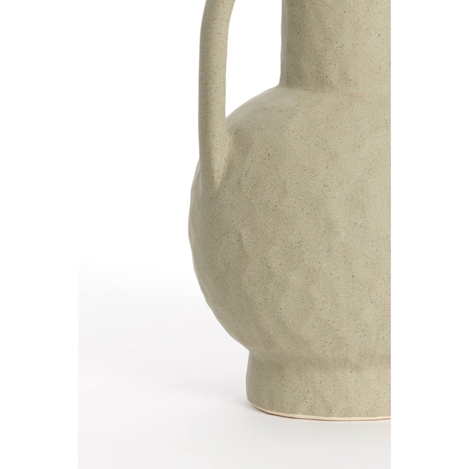 Light & Living | Vaas Ziro 16x25cm mat olijf groen