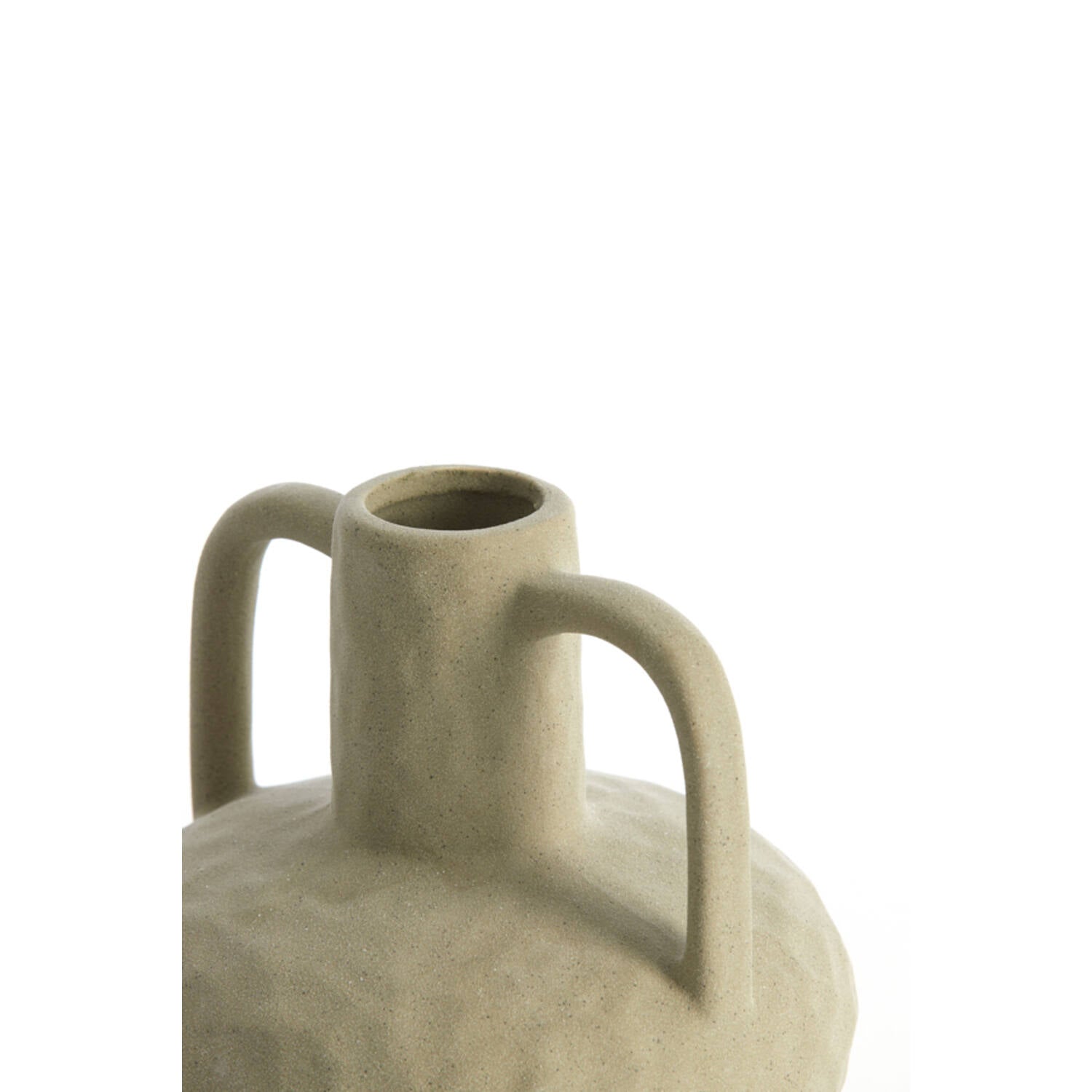 Light & Living | Vaas Ziro 19x20cm mat olijf groen