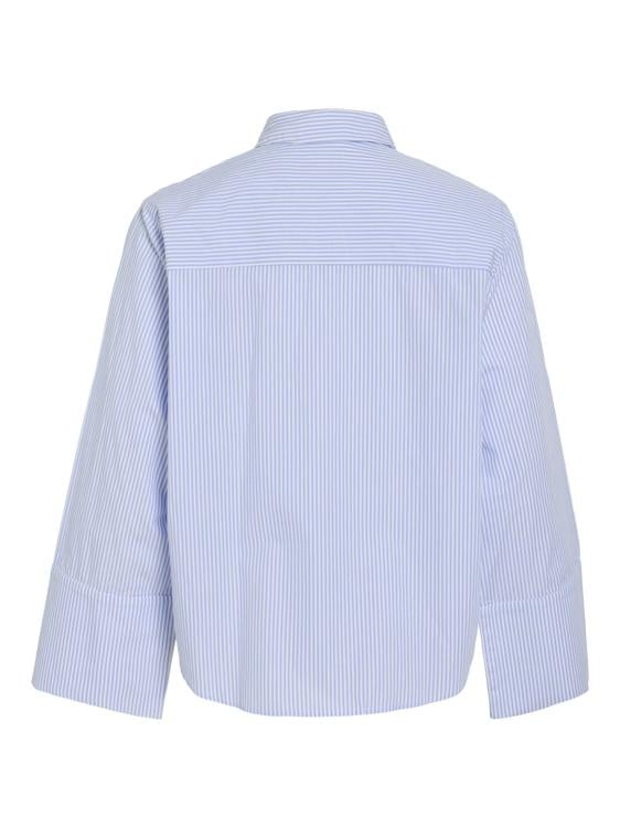 Vila | Blouse Pilina snow white/blue
