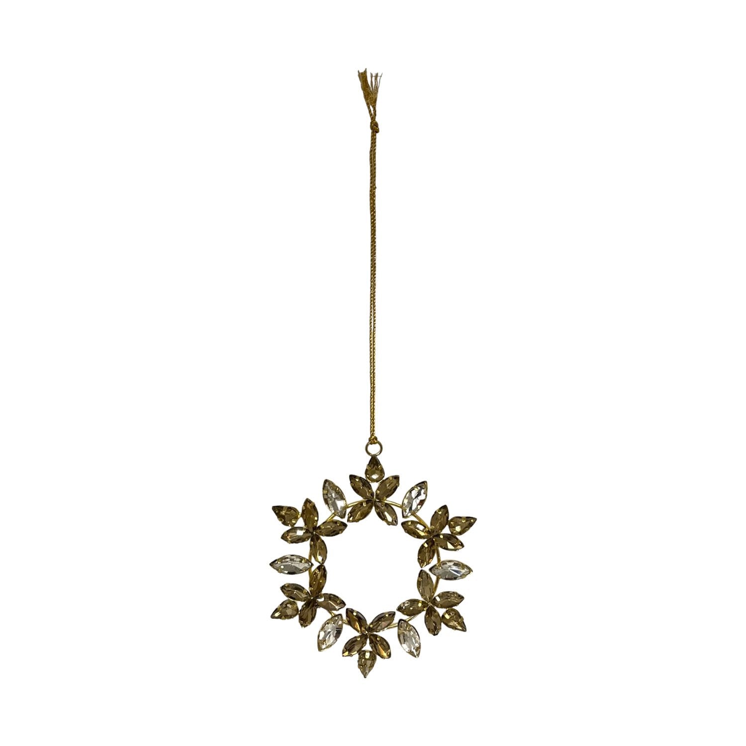 Home society | Sneeuwvlok hanger goud/brons