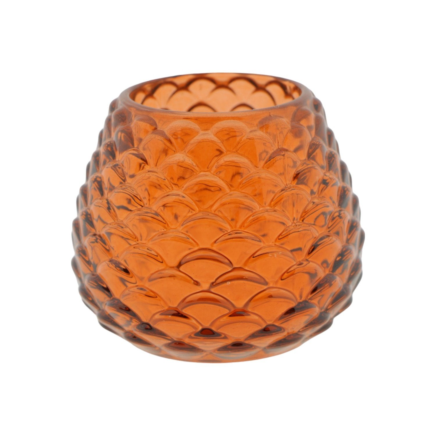 Home Society | Waxinehouder Ella L oranje