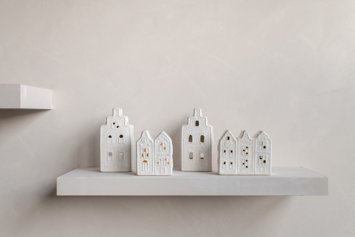 Home Society | Deco Dutch House Row LED assorti