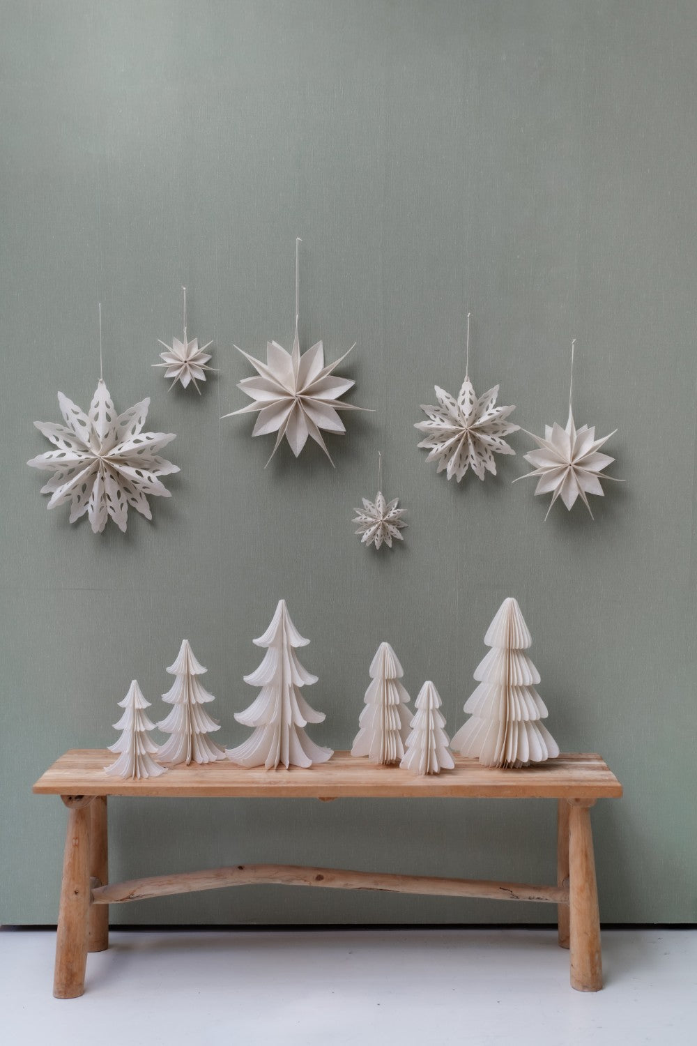 Home Society | Deco vilten boom Fina Set 3
