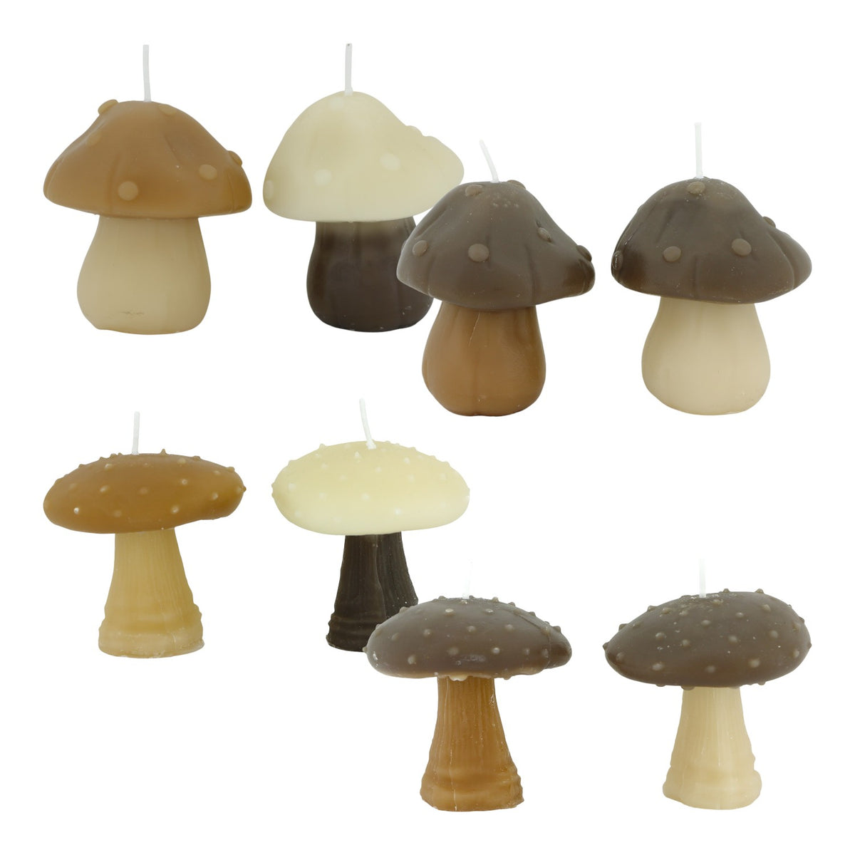 Home Society | Deco Kaars paddestoel Assorti