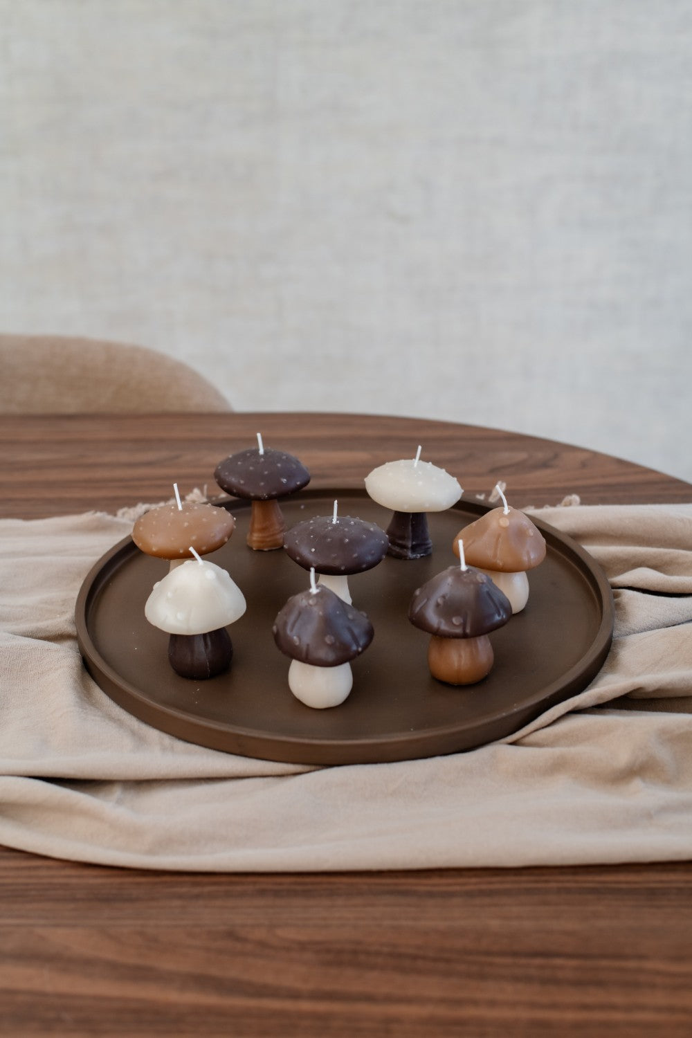 Home Society | Deco Kaars paddestoel Assorti