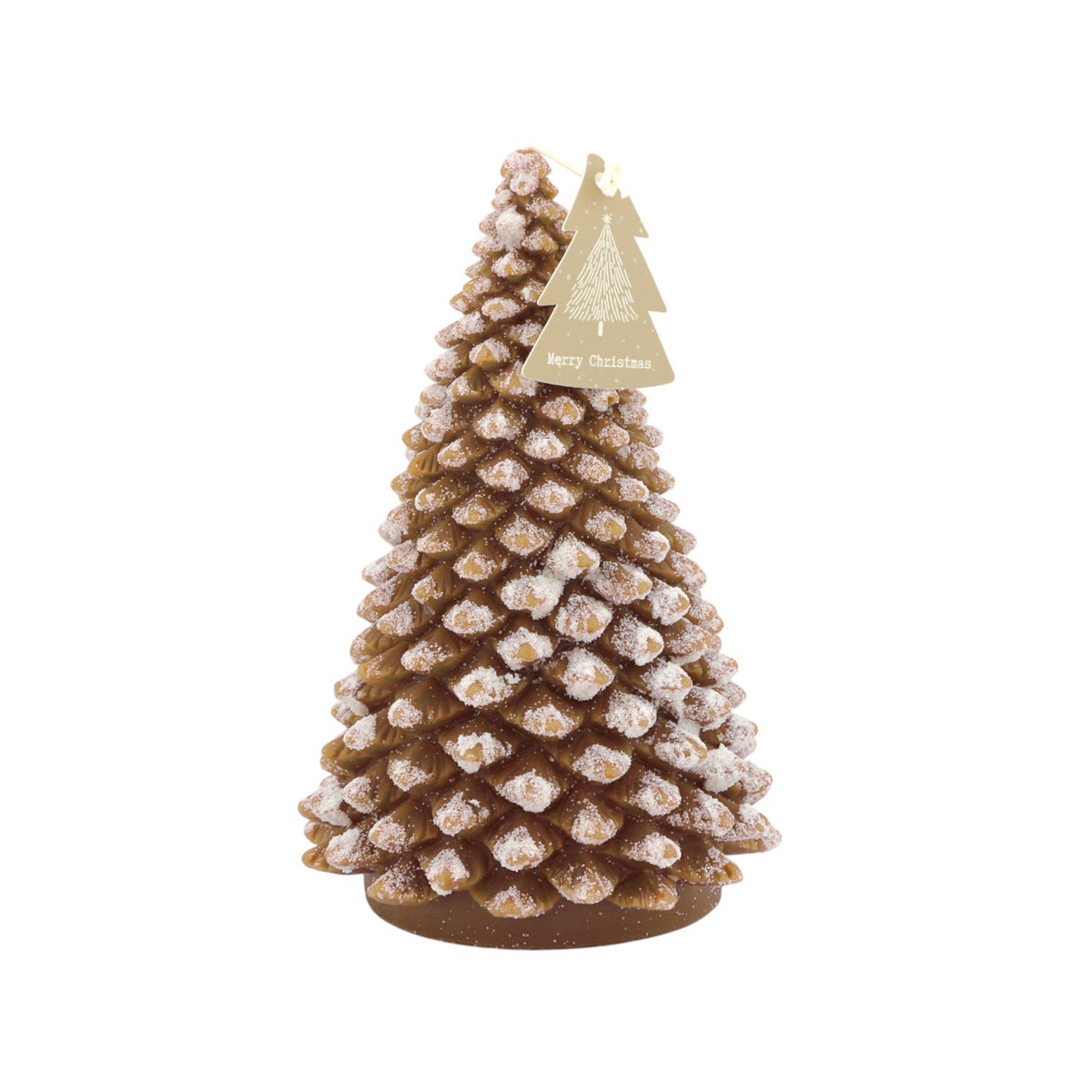 Home Society | Deco Kaars boom Snow bruin L