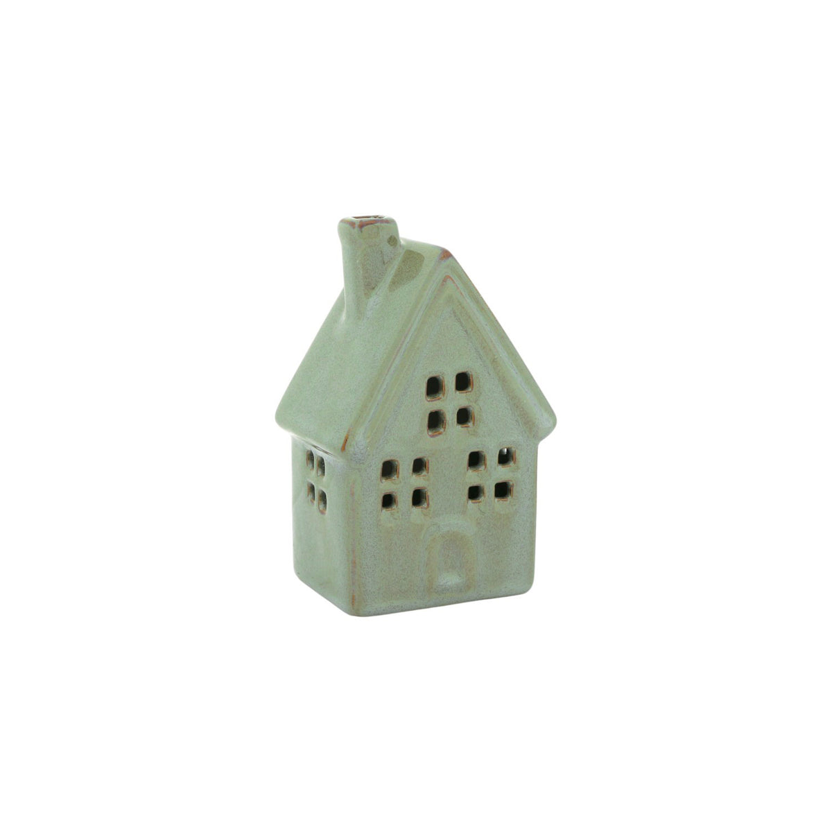 Home Society | Deco Huis Glaze groen XS