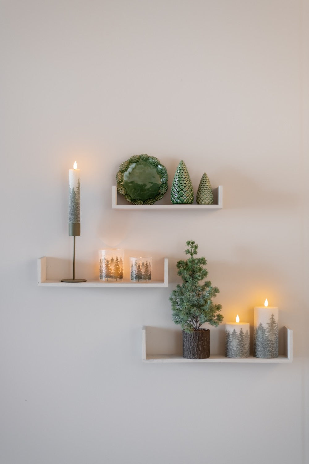 Home Society | LED Kaars bossen L LED
