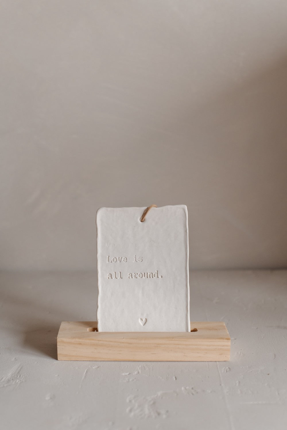 Home Society | Ornament Letter Art Love around wit
