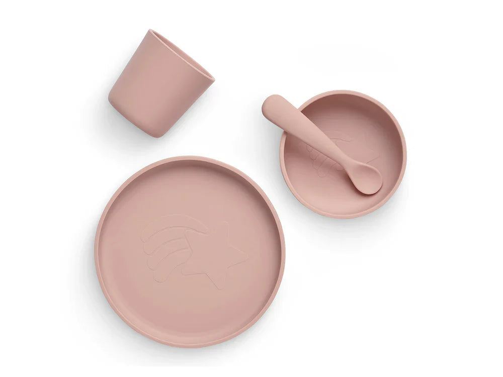 Jollein | Kinderserviesset 4-delig pale pink