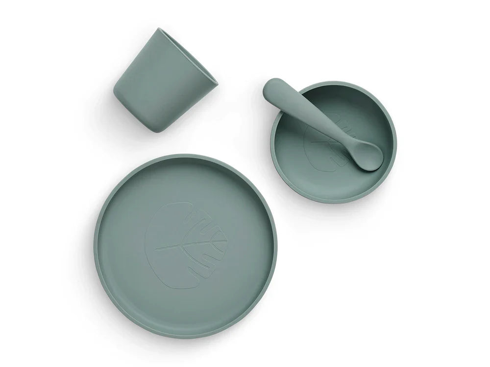 Jollein | Kinderserviesset 4-delig ash green