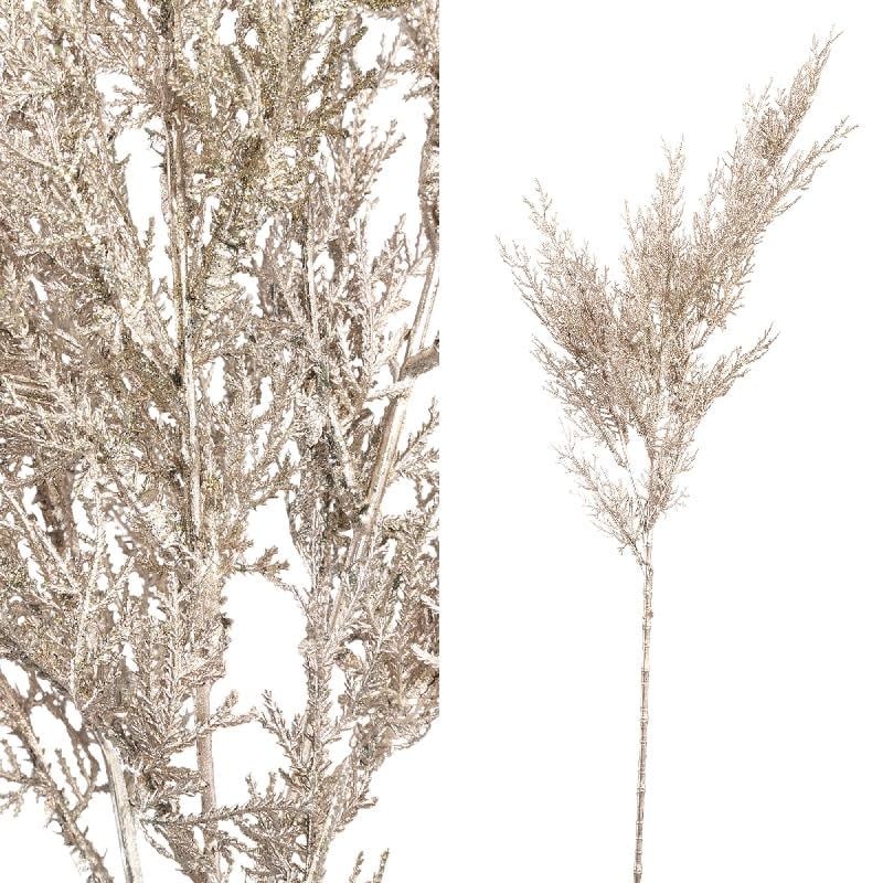 PTMD | Kunsttak cypres champagne glitter