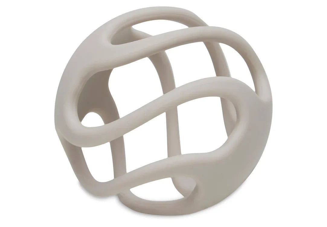 Jollein | Bijtring bal siliconen 10cm nougat