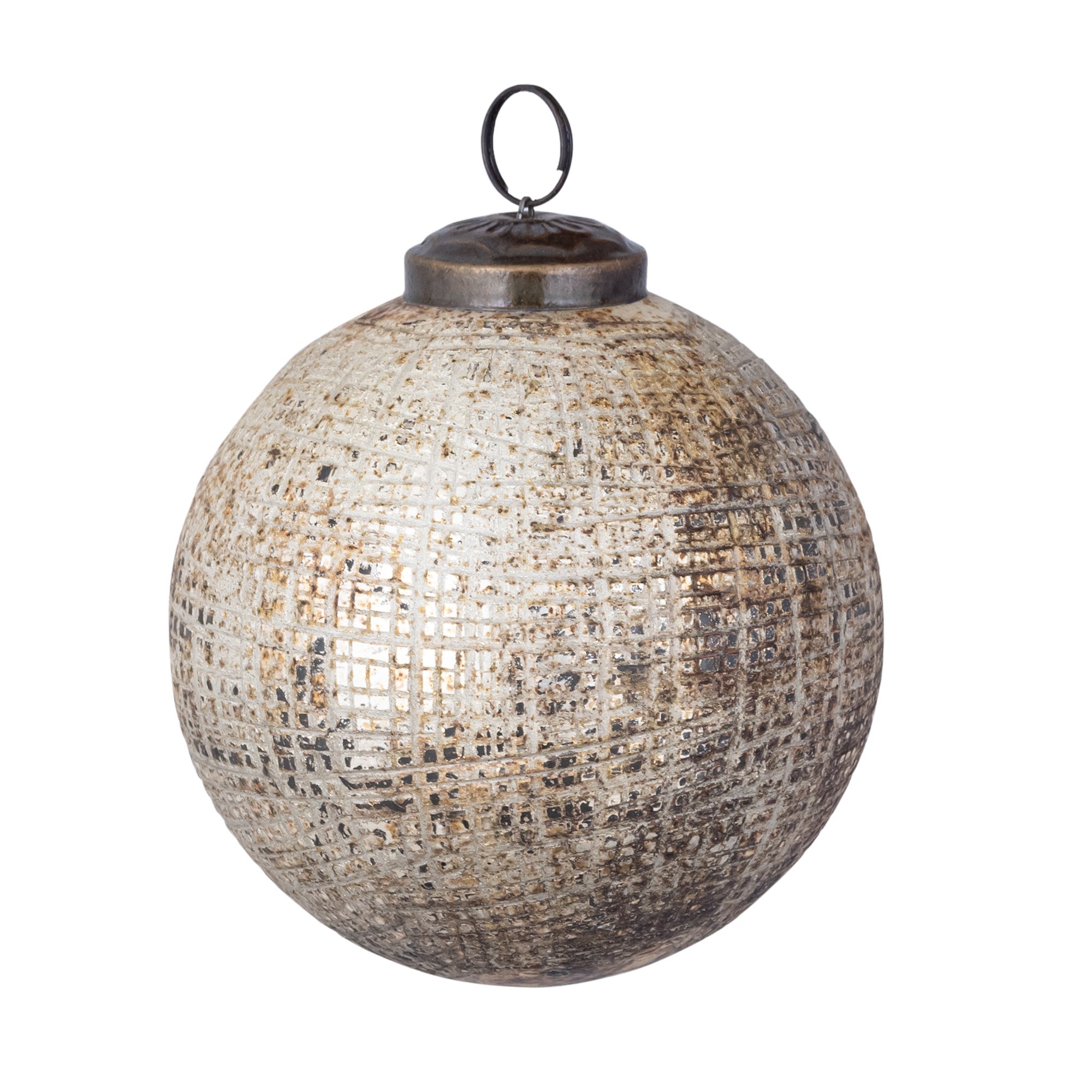PTMD | Kerstbal Coleen creme M