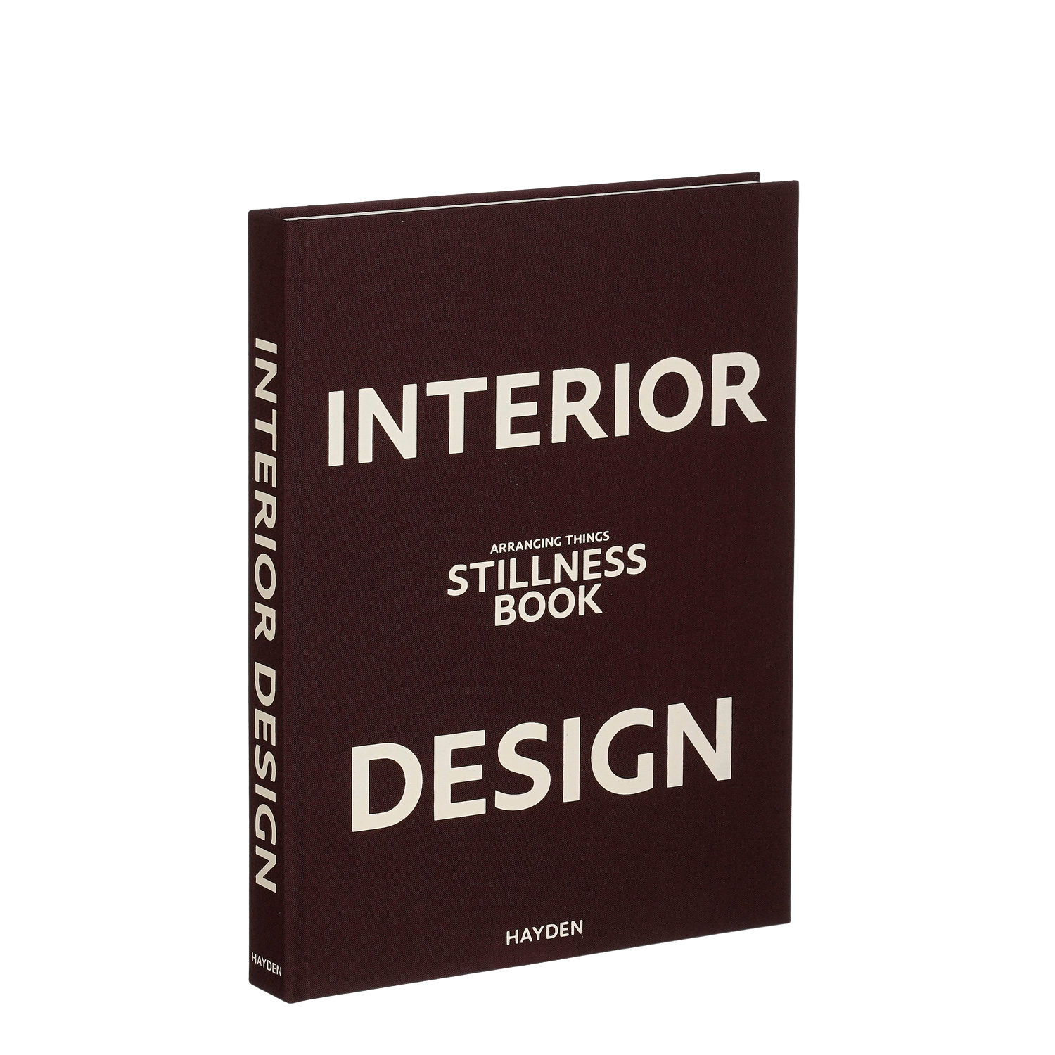 Selected By | Tafelboek Interior design zwart 30cm