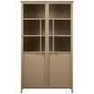 Woood | Vitrinekast Exhibit khaki