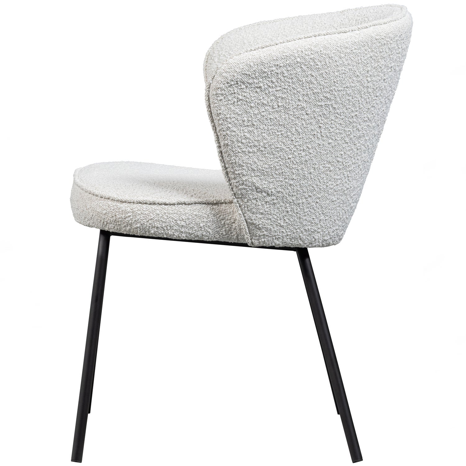 Woood | Eetkamerstoel Admit boucle naturel