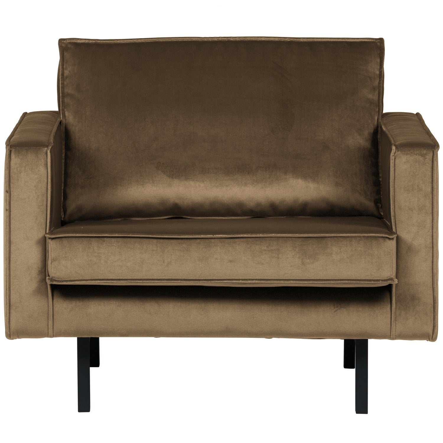 Woood | Fauteuil Rodeo velvet taupe
