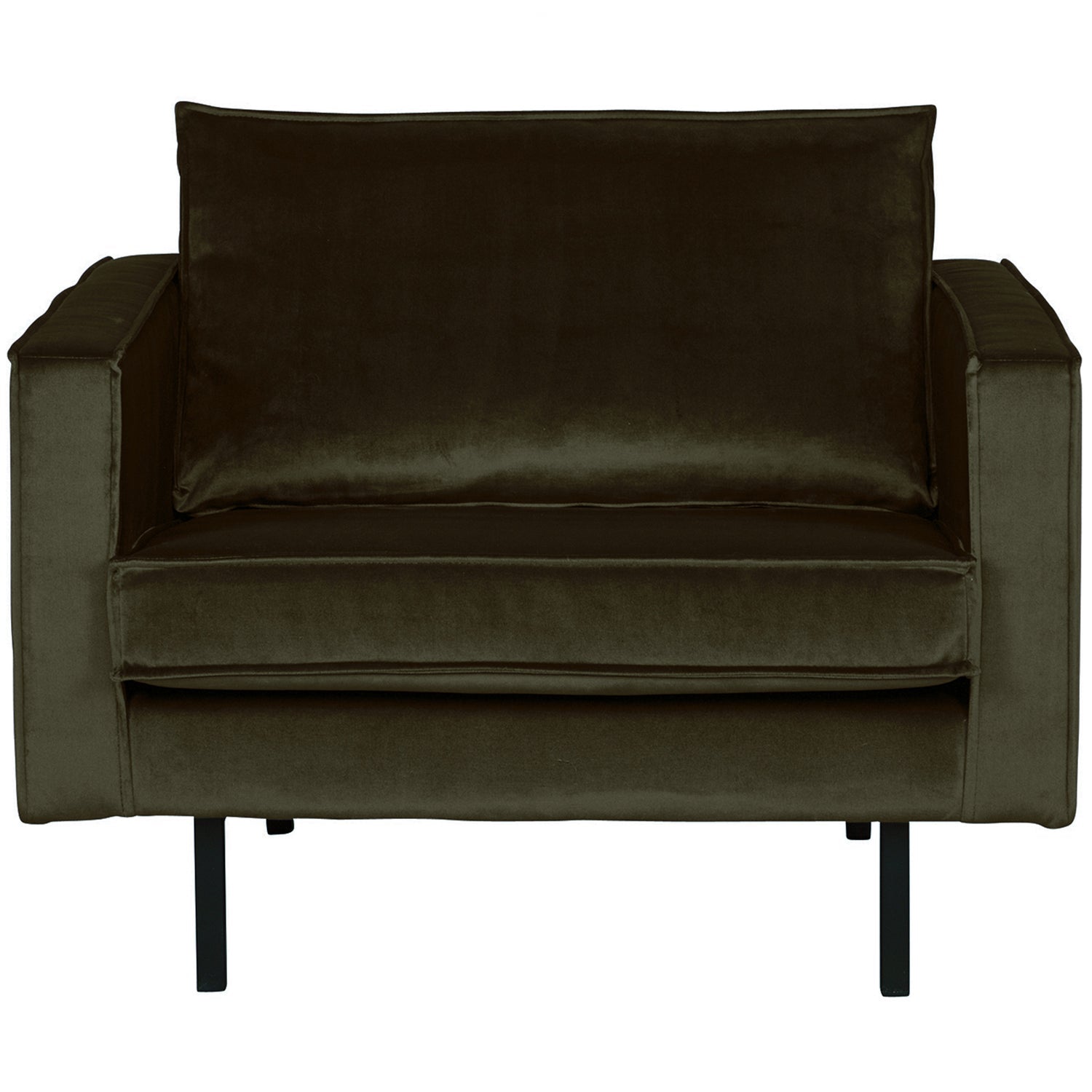 Woood | Fauteuil Rodeo velvet donkergroen