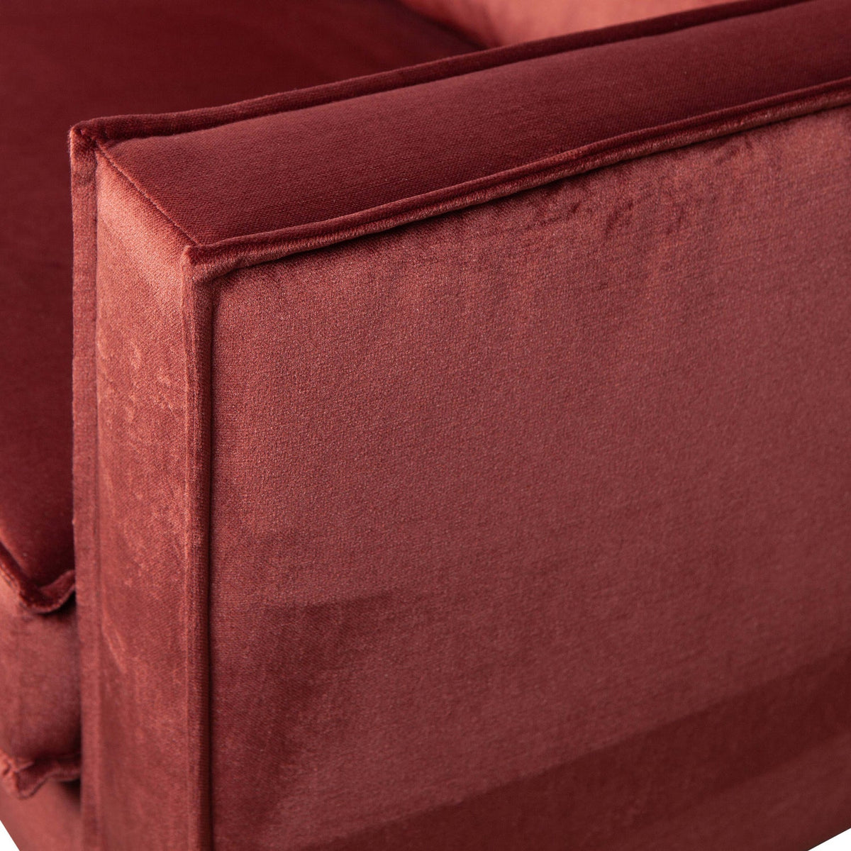 Woood | Fauteuil Rodeo velvet kastanjebruin