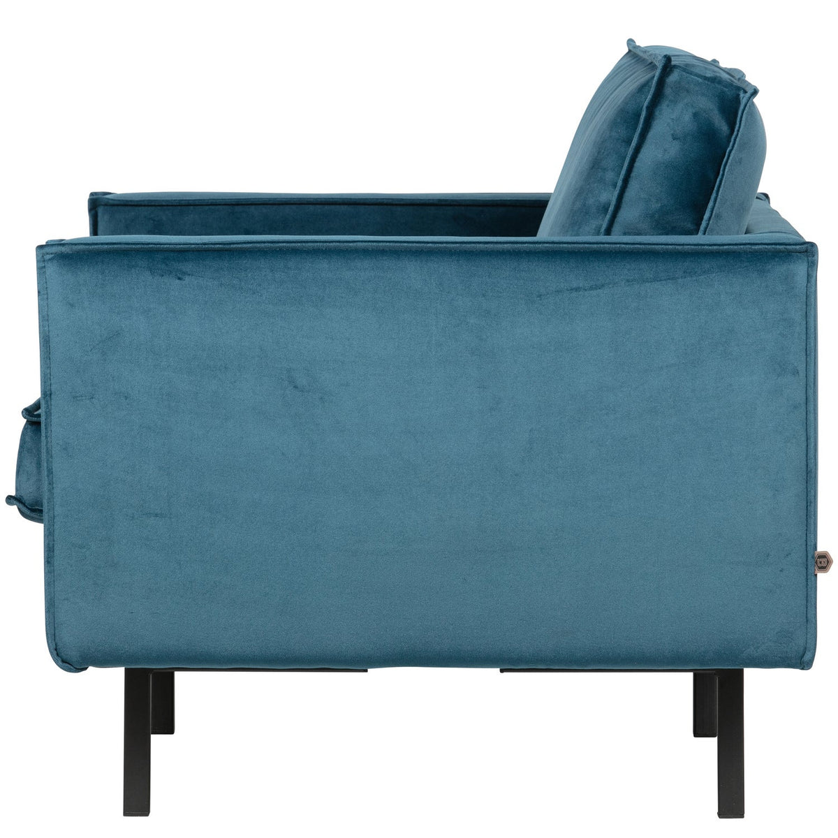 Woood | Fauteuil Rodeo velvet blauw
