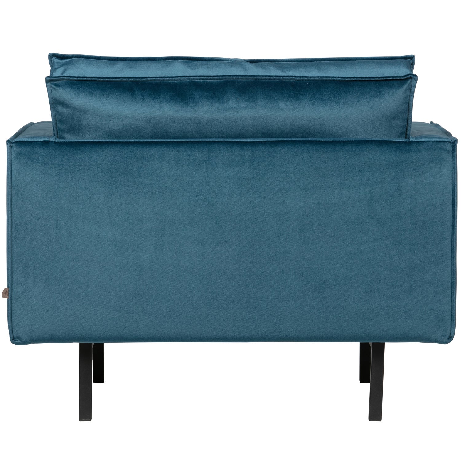 Woood | Fauteuil Rodeo velvet blauw