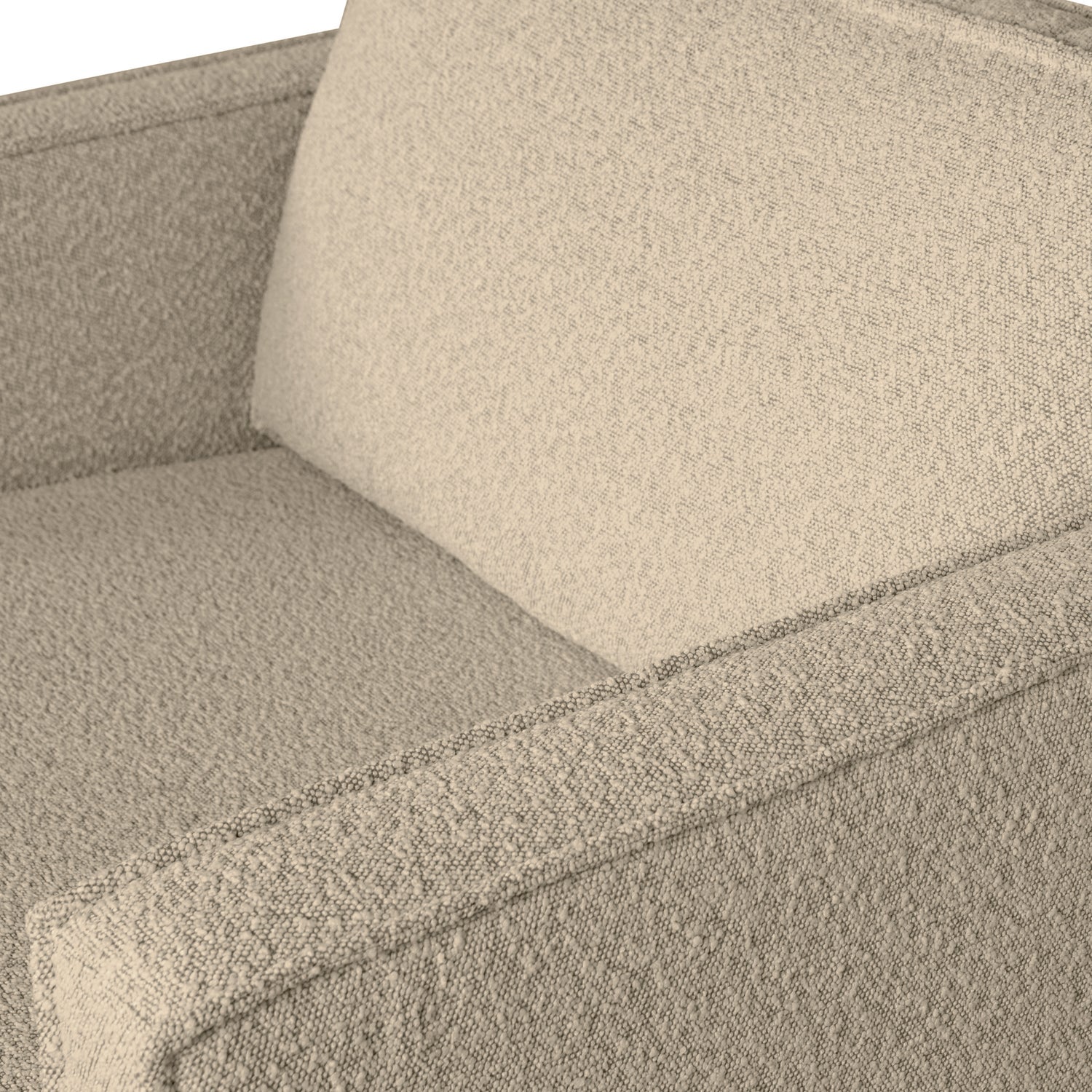 Woood | Fauteuil Rodeo boucle beige