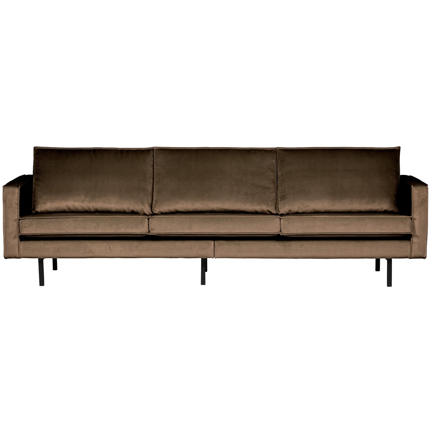 Woood | 3-Zits bank Rodeo velvet taupe