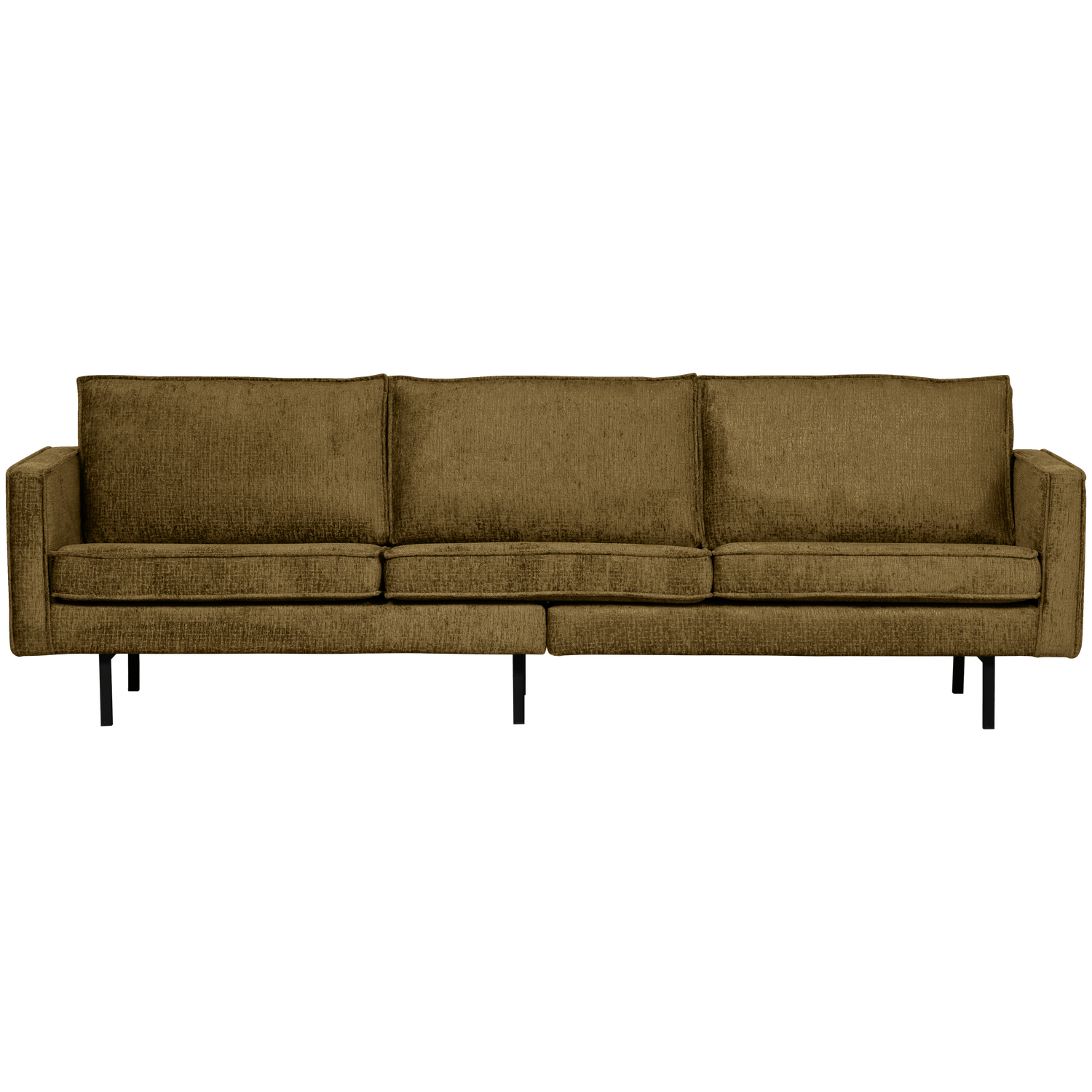 Woood | 3-Zits bank Rodeo structure velvet brass