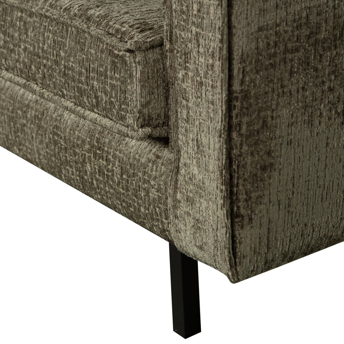 Woood | 3-Zits bank Rodeo structure velvet frost