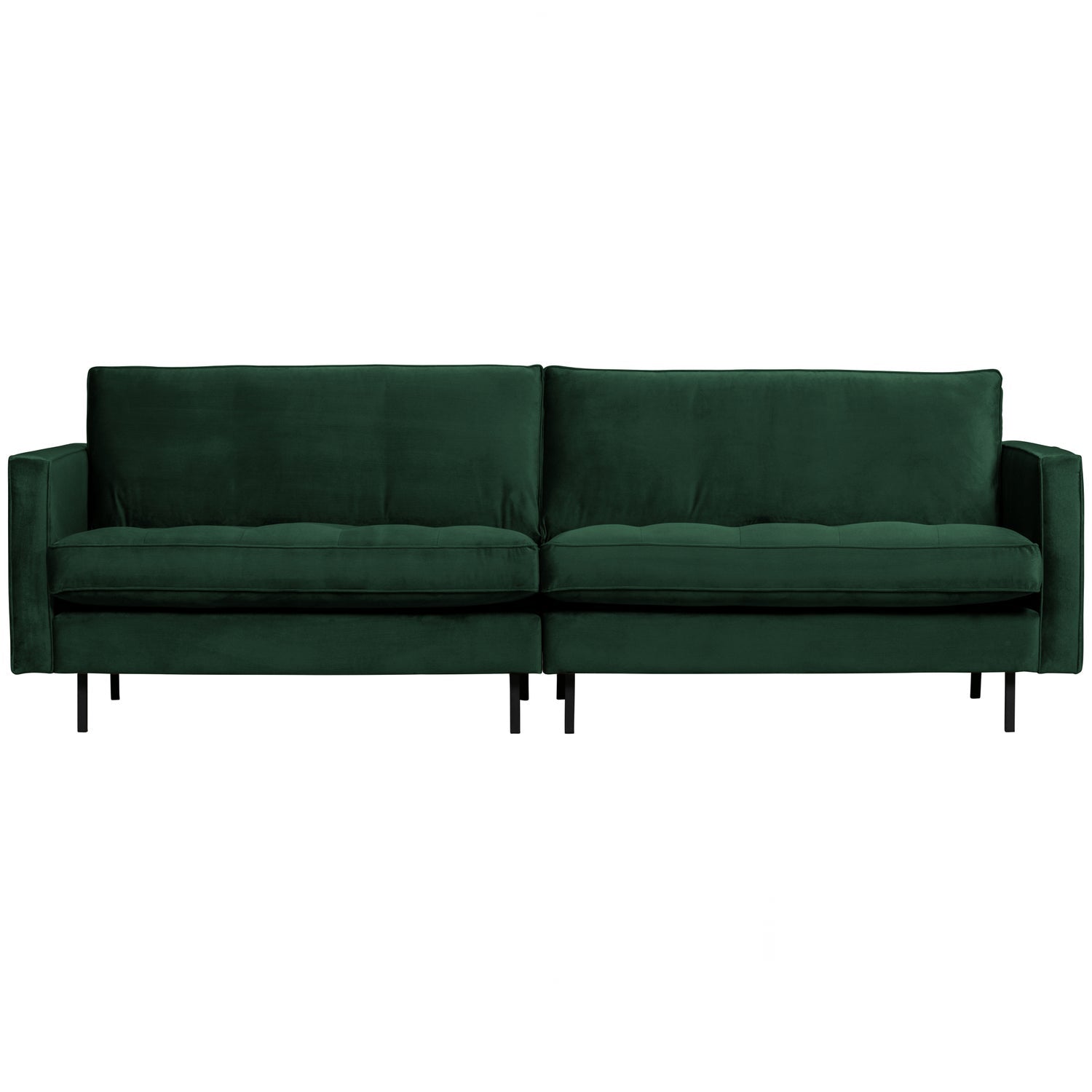 Woood | 3-Zits bank Rodeo classic velvet bosgroen