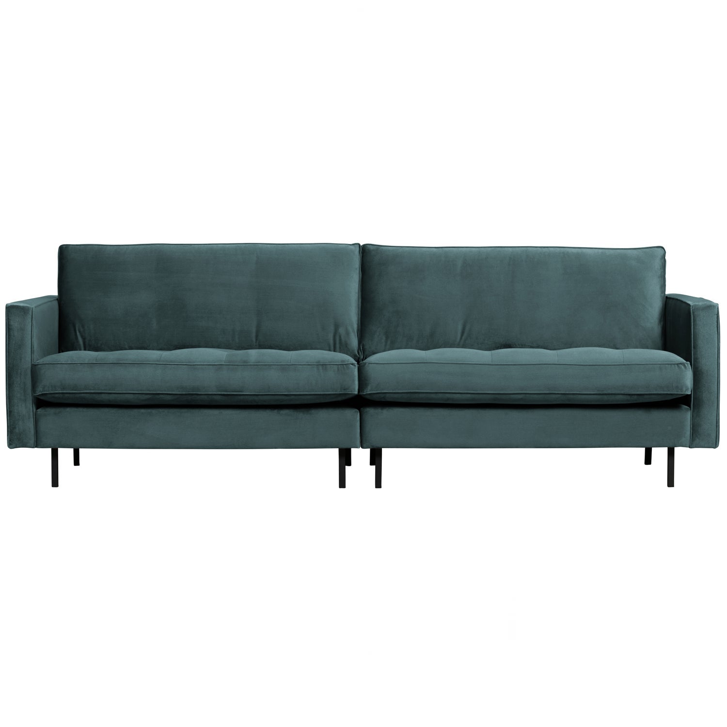 Woood | 3-Zits bank Rodeo classic velvet groenblauw