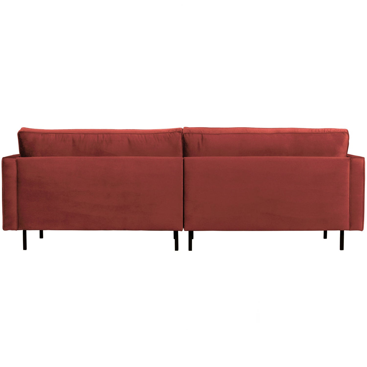 Woood | 3-Zits bank Rodeo classic velvet kastanjebruin