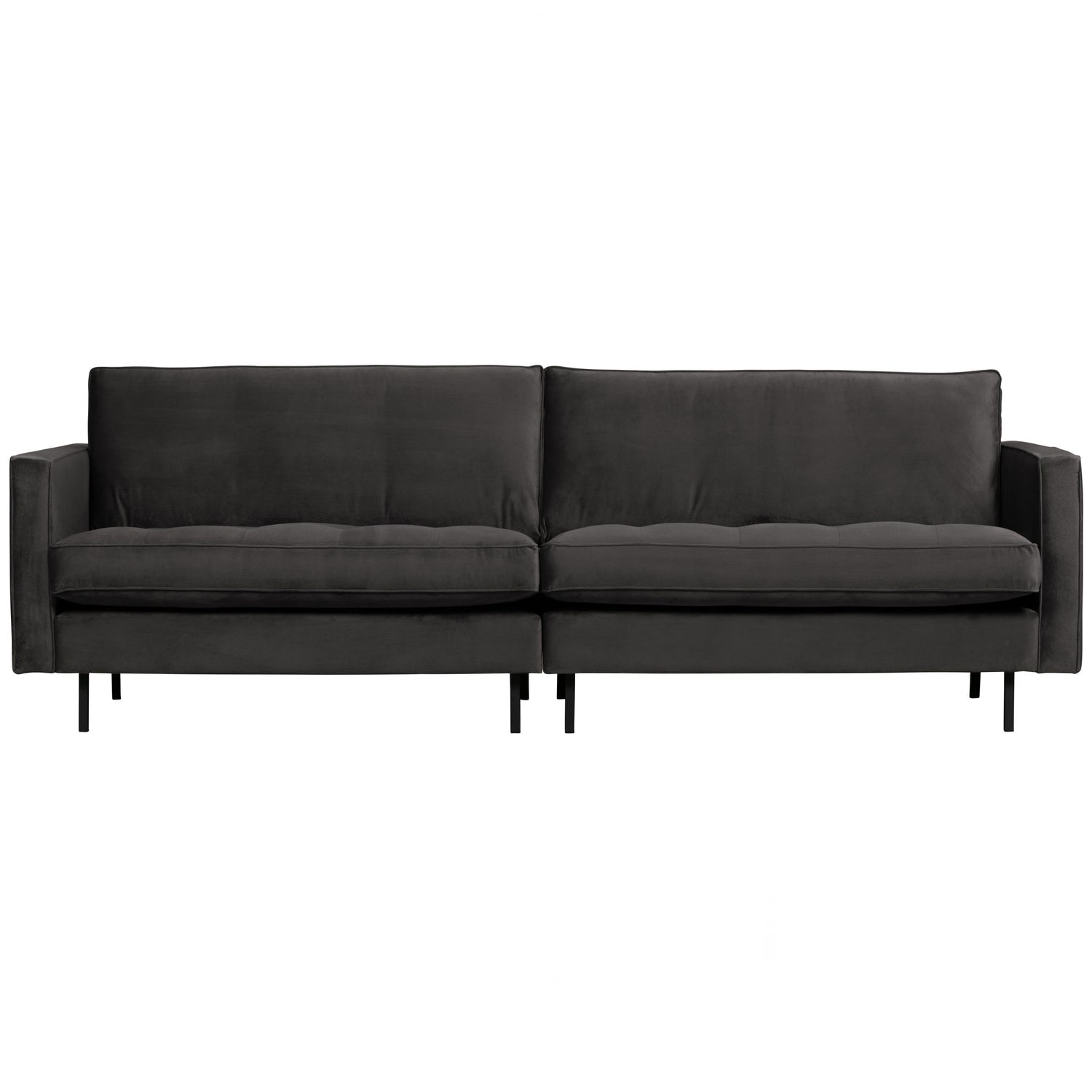 Woood | 3-Zits bank Rodeo classic velvet antraciet