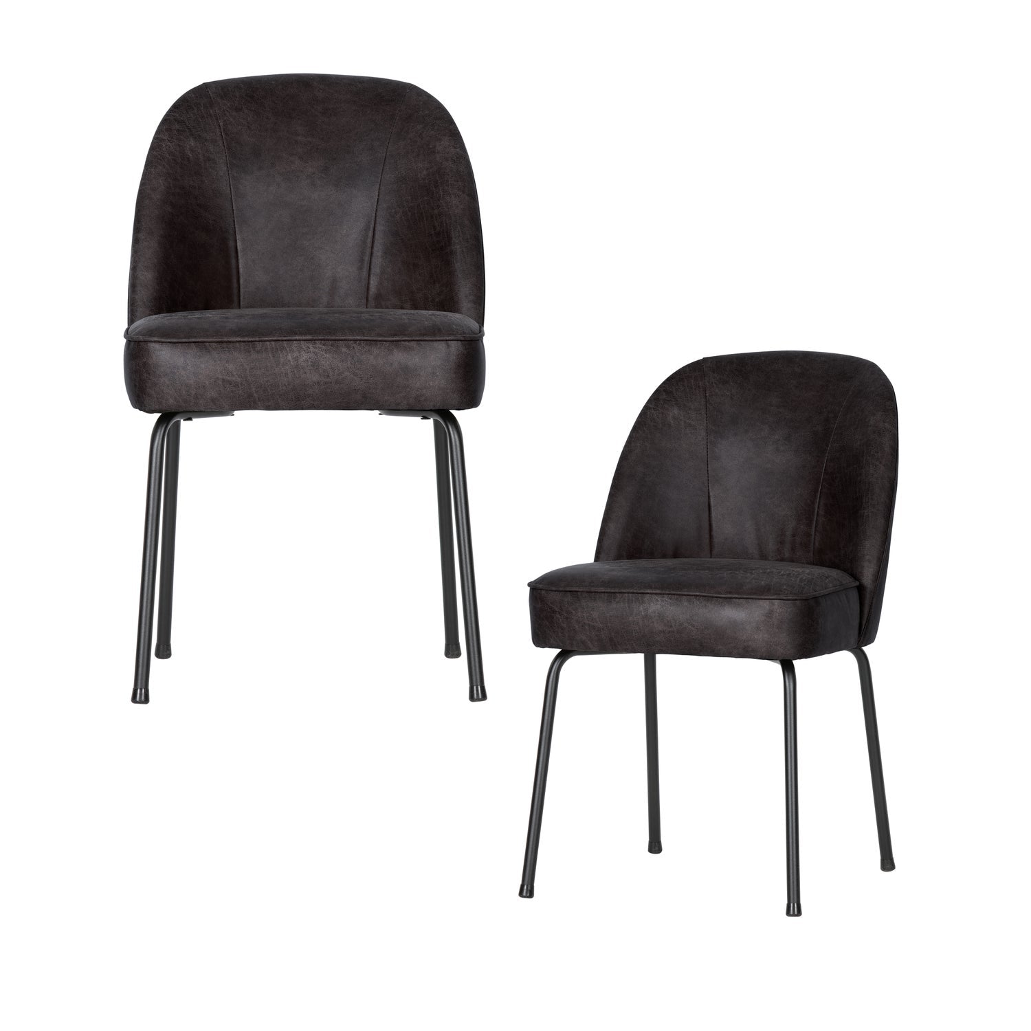 Woood | Eetkamerstoel Vogue ecoleer zwart