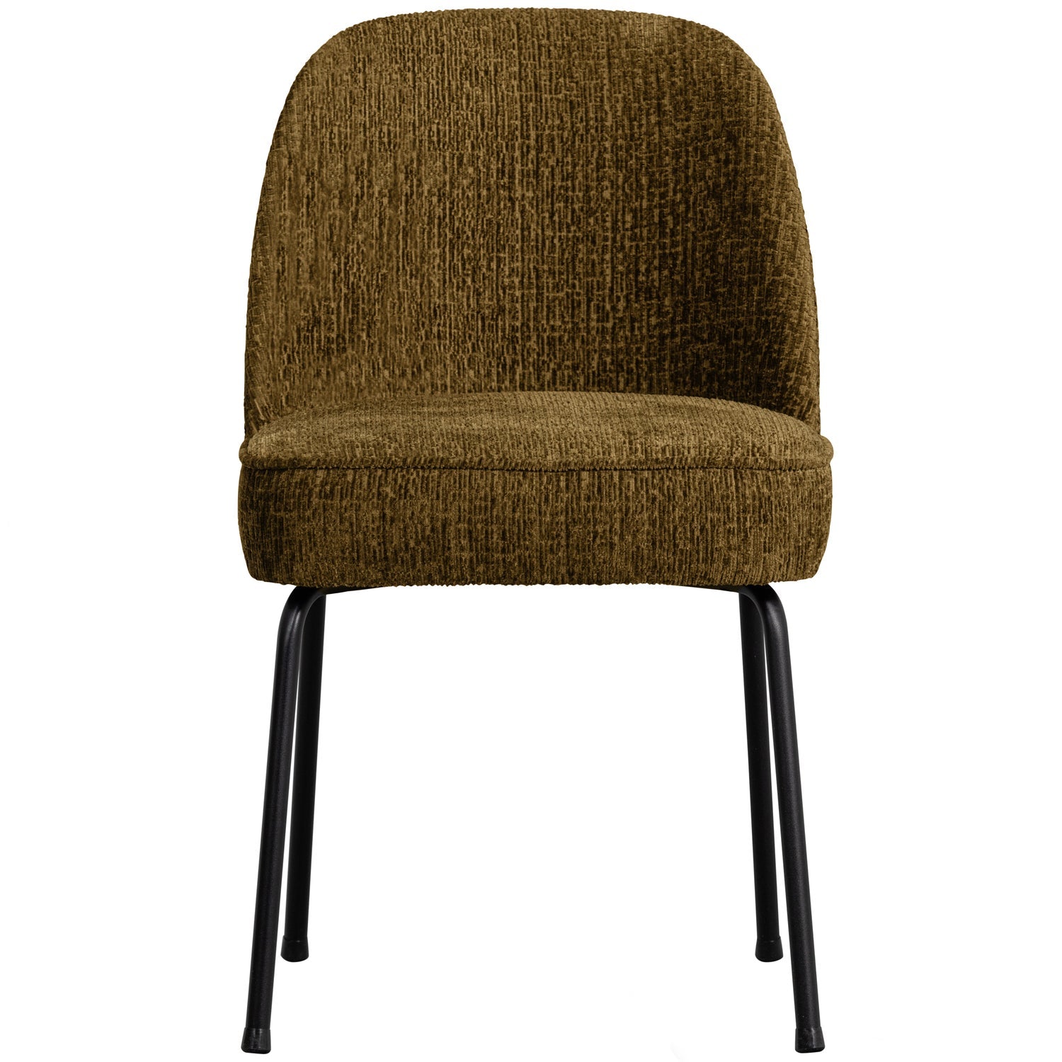 Woood | Eetkamerstoel Vogue structure velvet brass