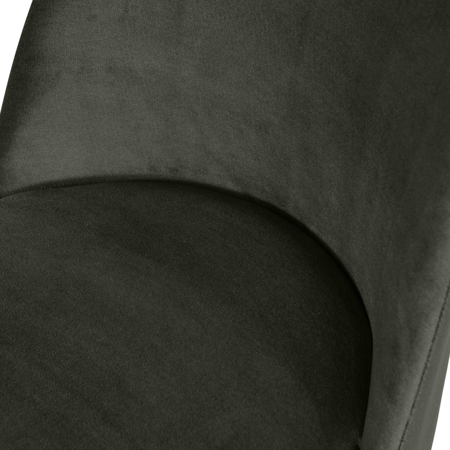 Woood | Eetkamerstoel Vogue velvet donkergroen