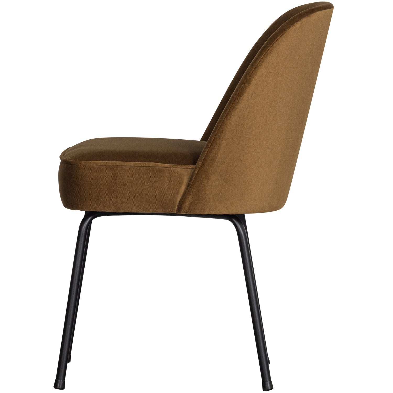 Woood | Eetkamerstoel Vogue velvet honinggeel