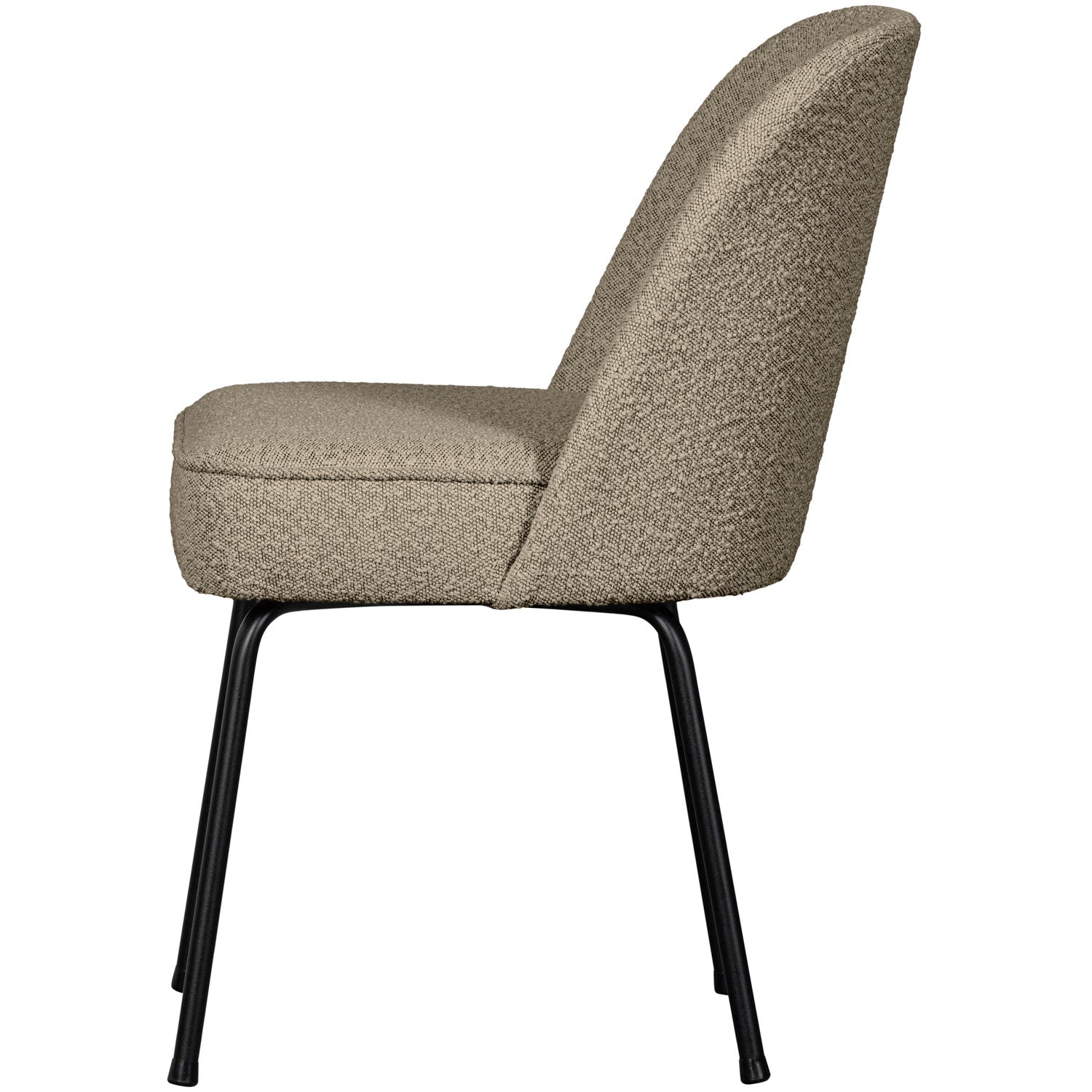 Woood | Eetkamerstoel Vogue boucle beige