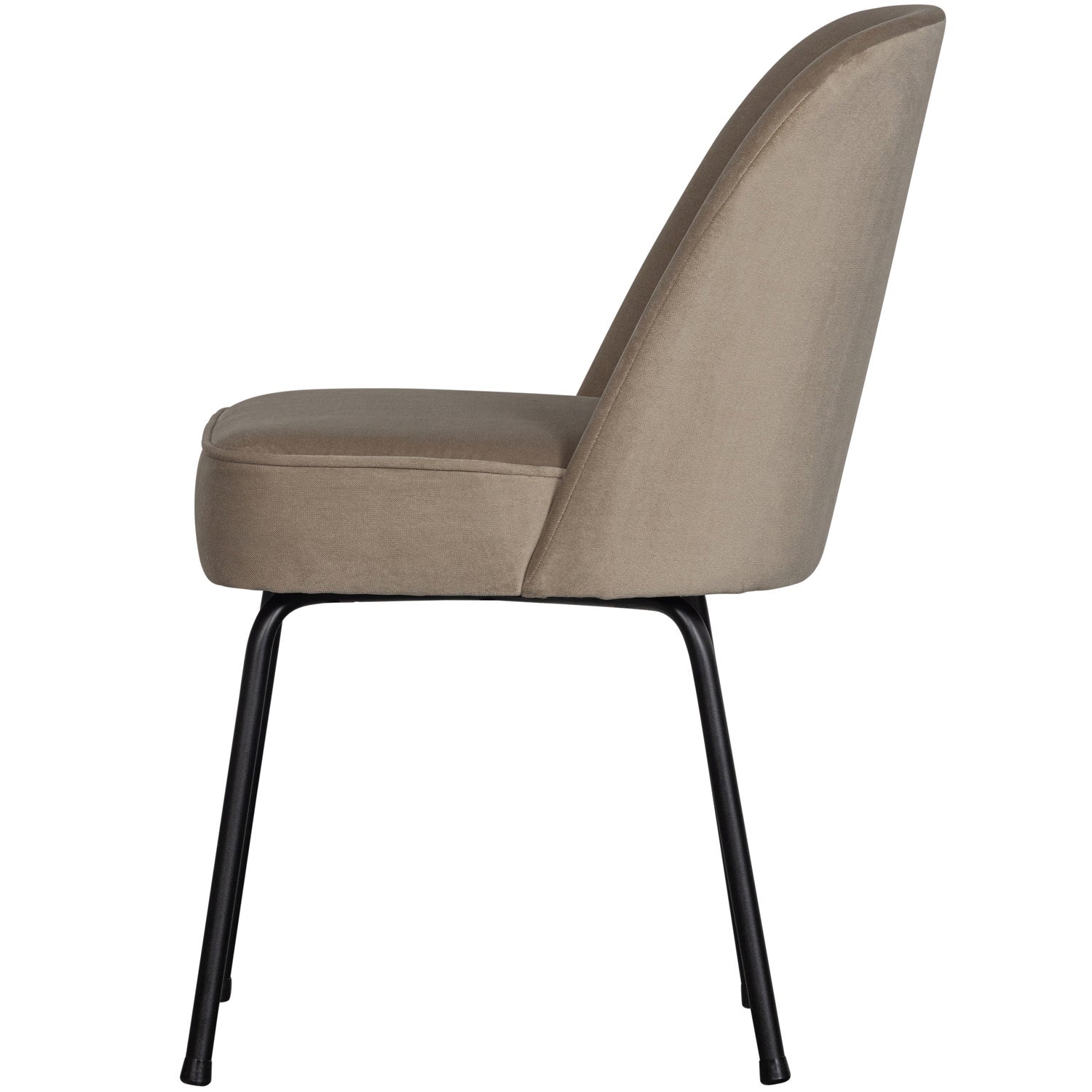 Woood | Eetkamerstoel Vogue velvet khaki