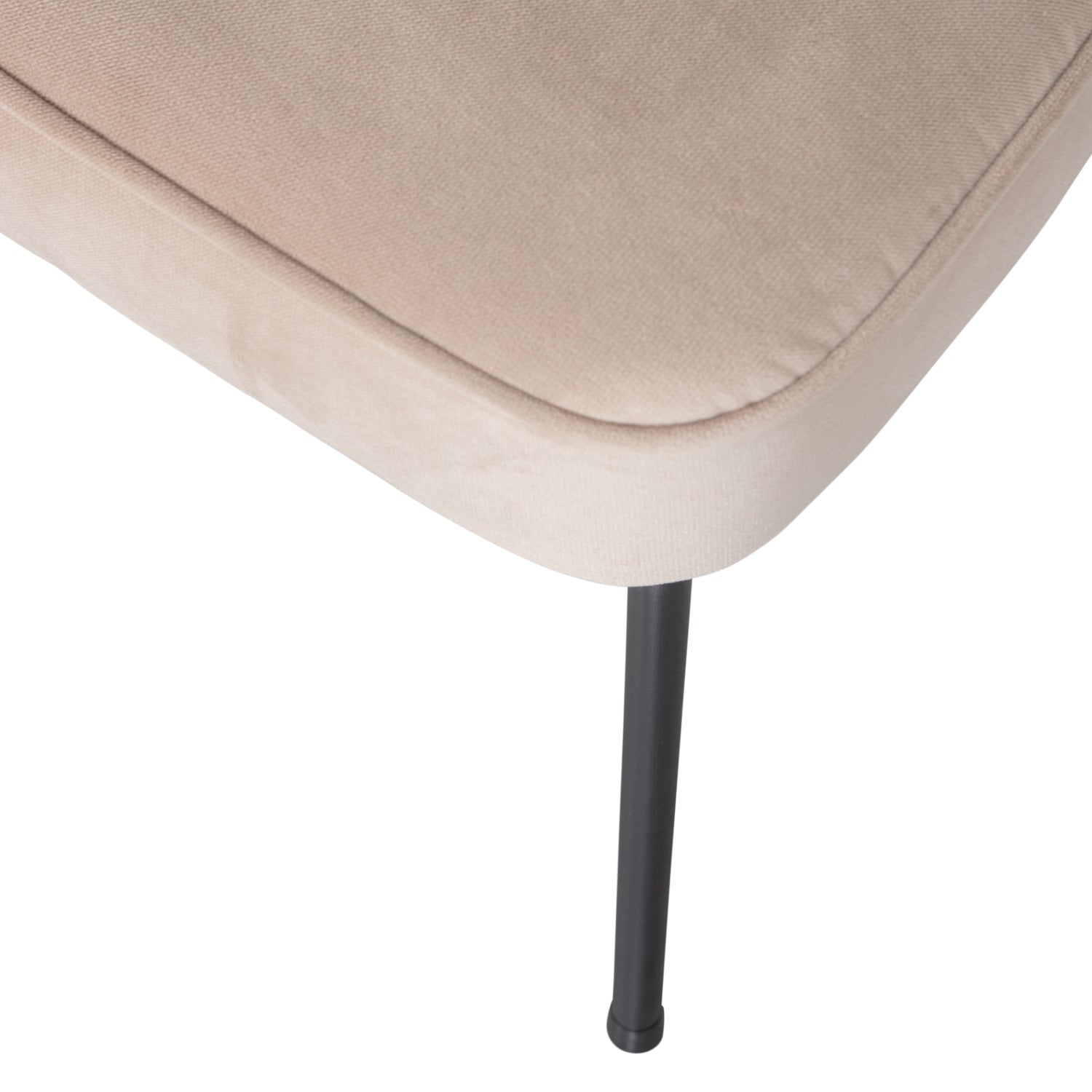Woood | Eetkamerstoel Vogue velvet khaki