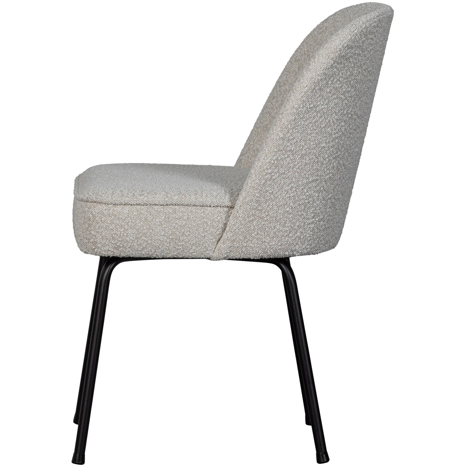 Woood | Eetkamerstoel Vogue boucle naturel