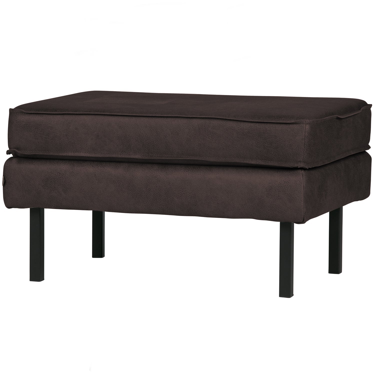 Woood | Hocker Rodeo op poten ecoleer zwart