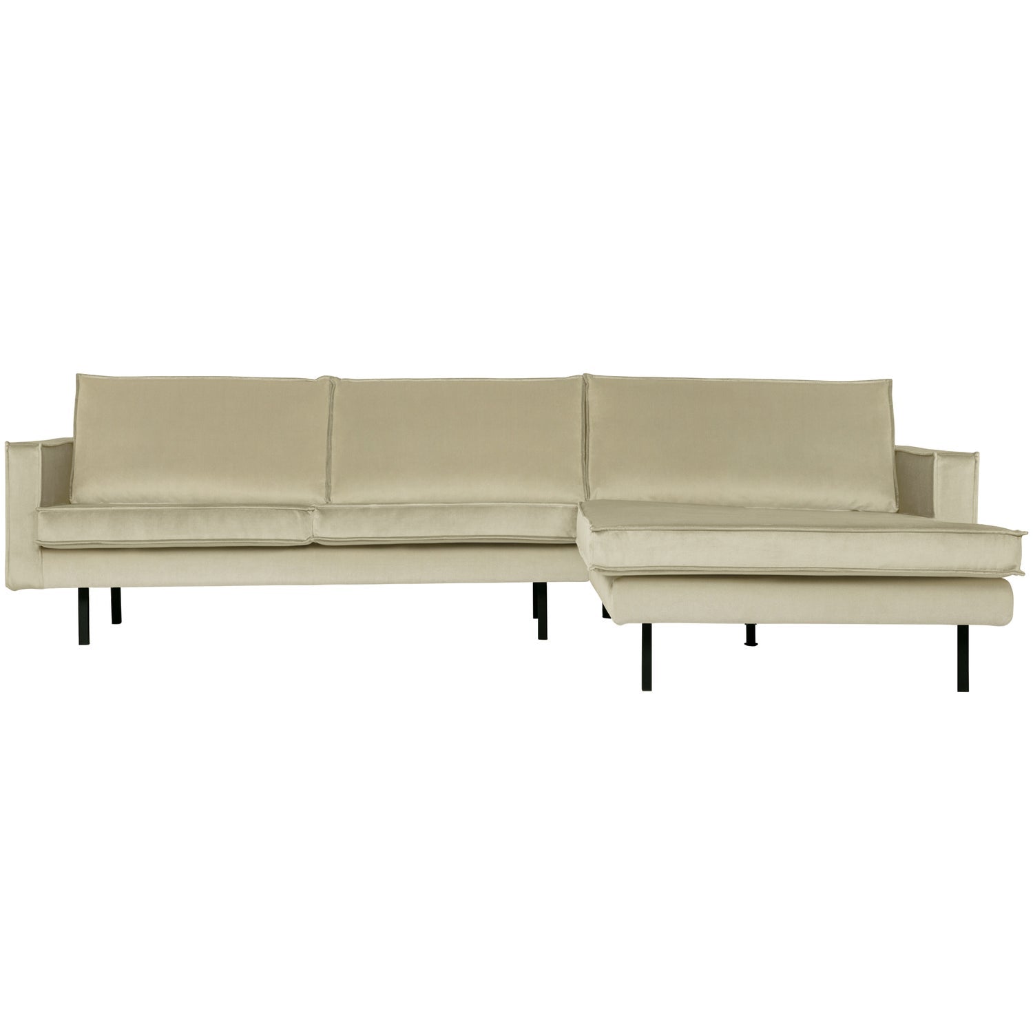 Woood | Chaise Longue Rodeo rechts velvet pistache